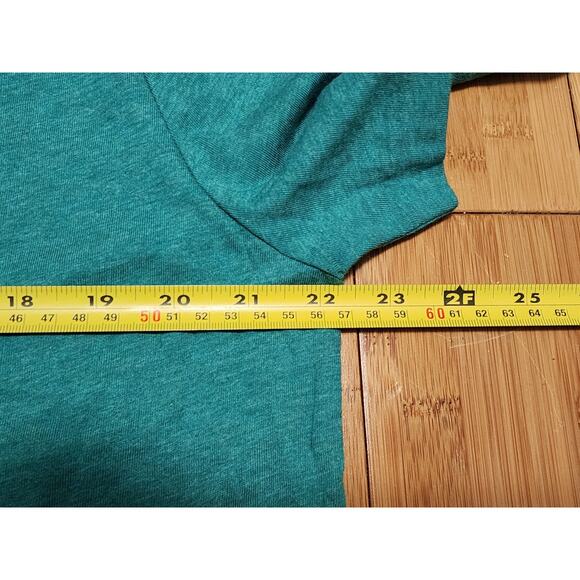 Polo Ralph Lauren Shirt Mens Size XL Heather Green Custom Slim Fit Tee Crew Neck - Picture 5 of 6